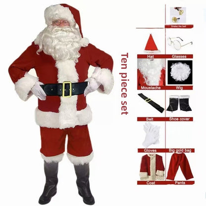Santa Claus performance costume set