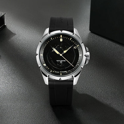 SAPPHERO Trendy Quartz Watch with Luminous Display