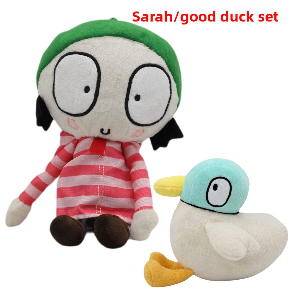 Sarah and Duck Plush Doll Toy