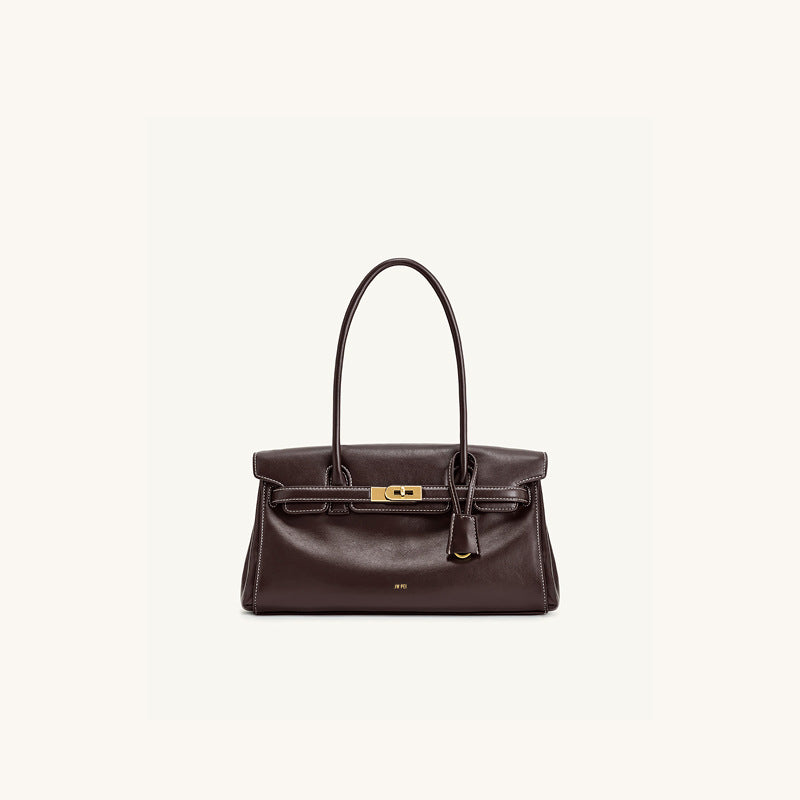 Satchel Shoulder Armpit Bag Niche Design Baguette Bag