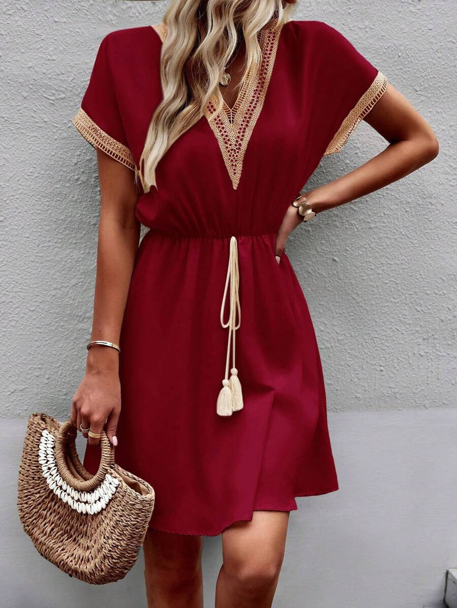 satin dress