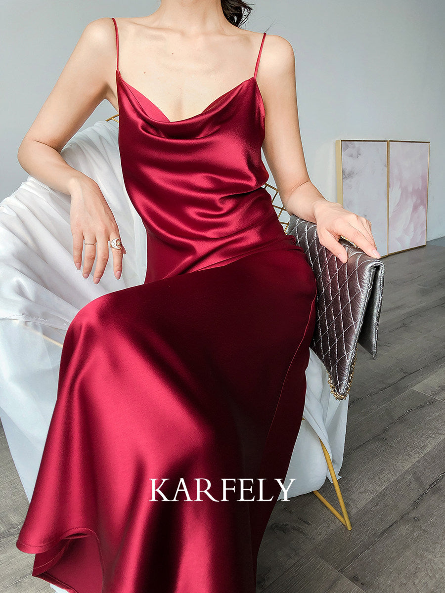 Satin dress