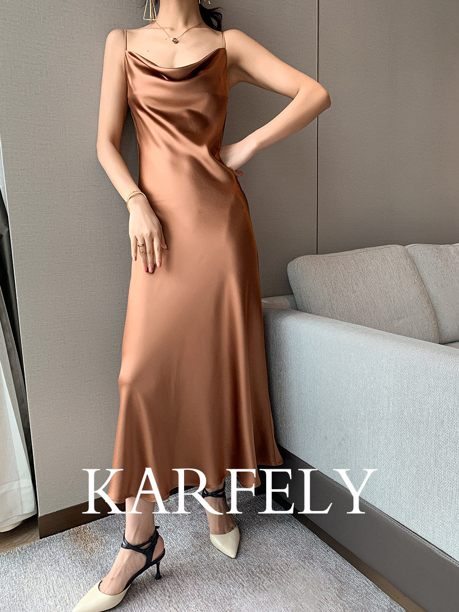 Satin dress