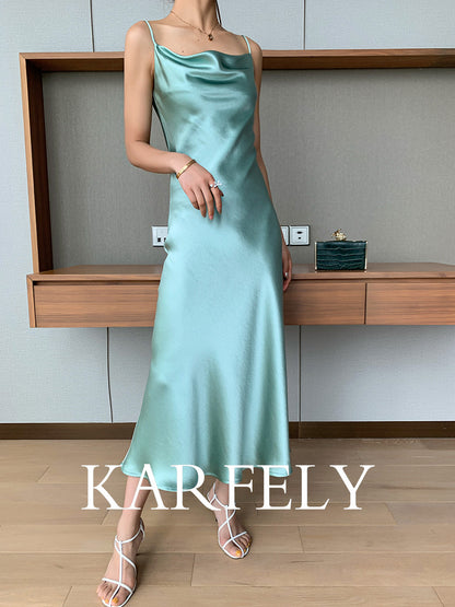 Satin dress