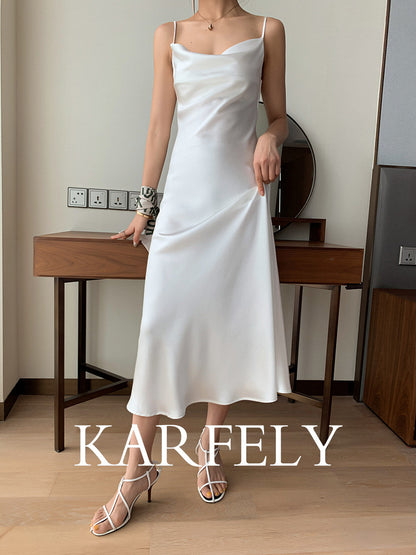Satin dress