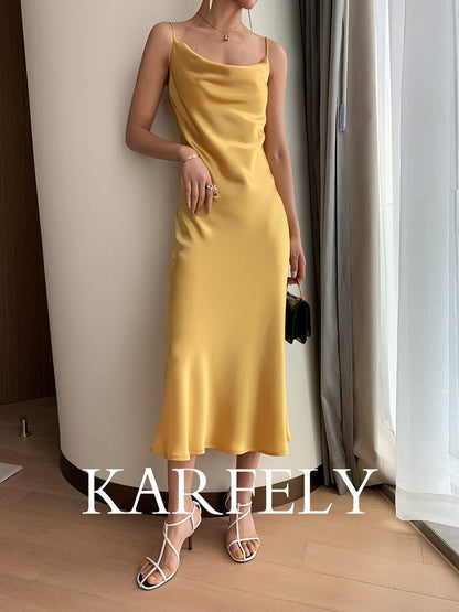 Satin dress