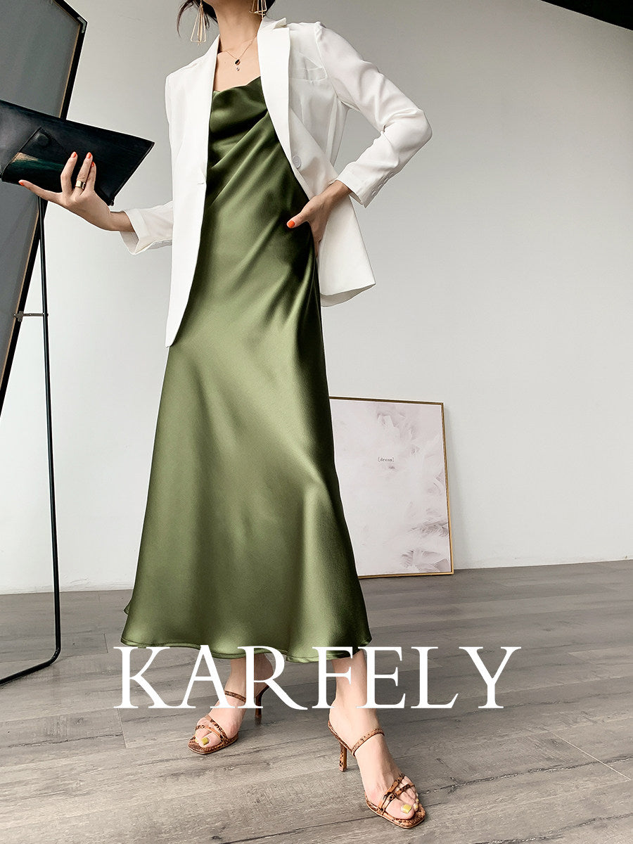 Satin dress