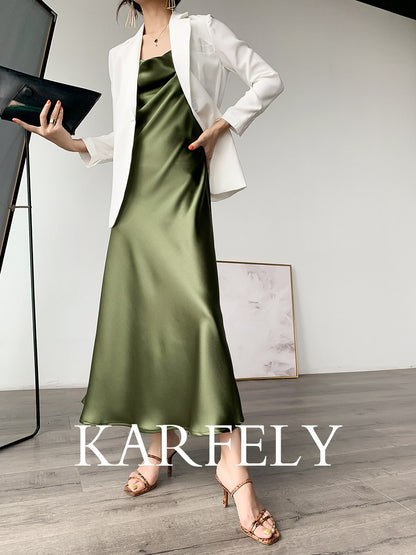 Satin dress