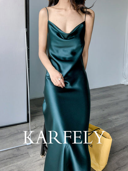 Satin dress