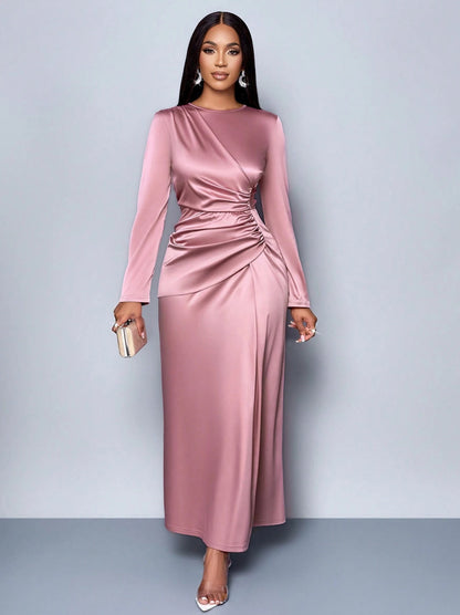 Satin dress