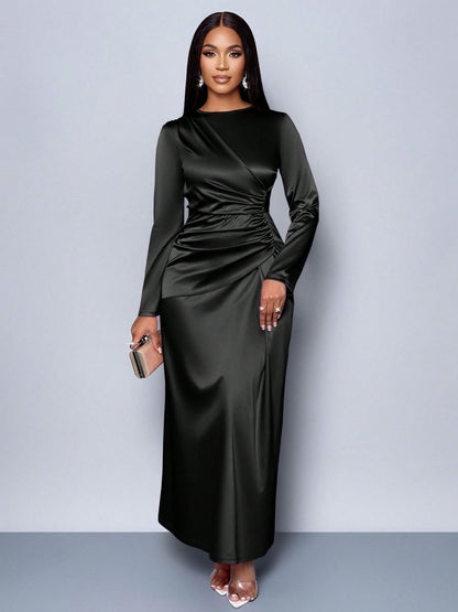 Satin dress