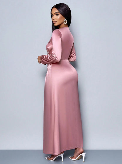Satin dress