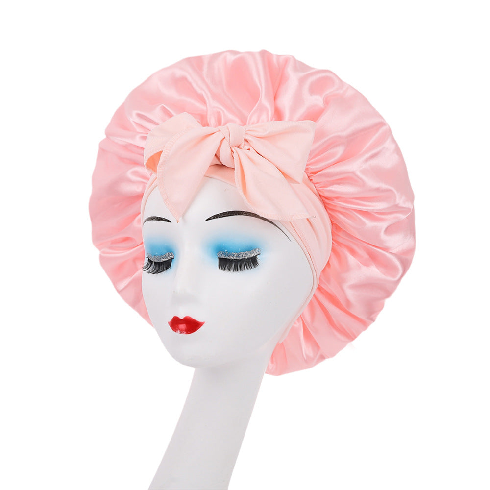 Satin Elastic Nightcap