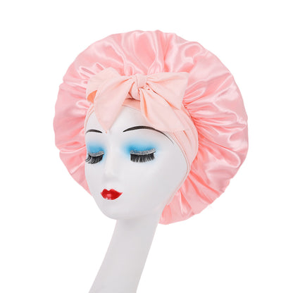 Satin Elastic Nightcap