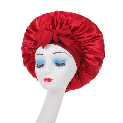 Satin Elastic Nightcap