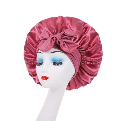 Satin Elastic Nightcap