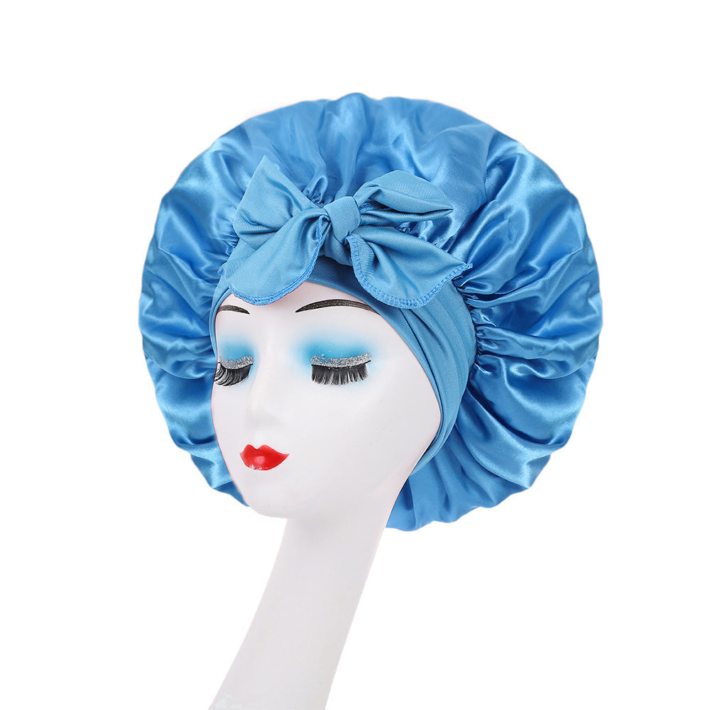 Satin Elastic Nightcap
