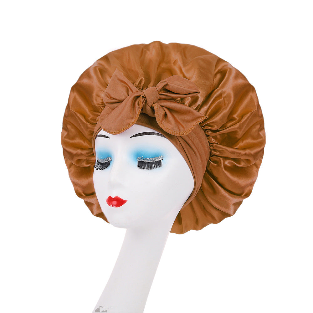 Satin Elastic Nightcap