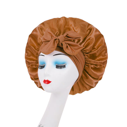 Satin Elastic Nightcap