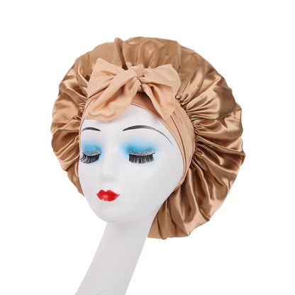 Satin Elastic Nightcap