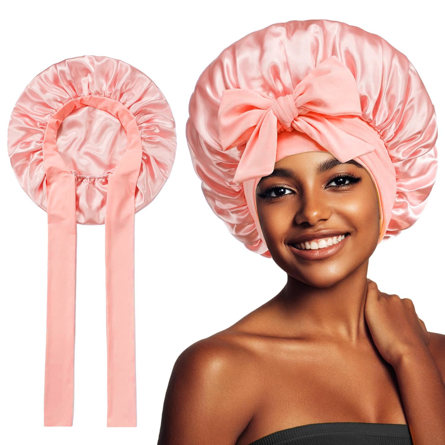 Satin Elastic Nightcap