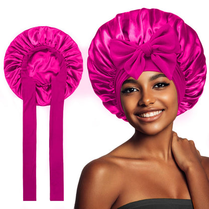 Satin Elastic Nightcap