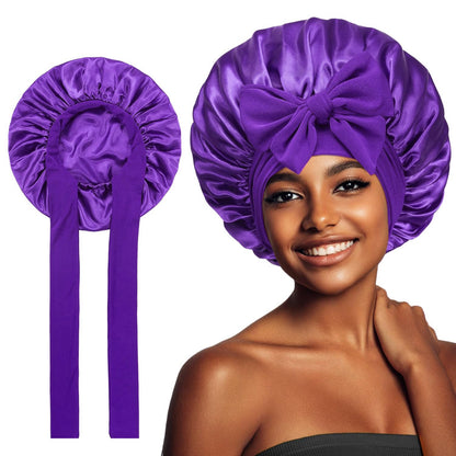 Satin Elastic Nightcap