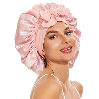 Satin Elastic Nightcap