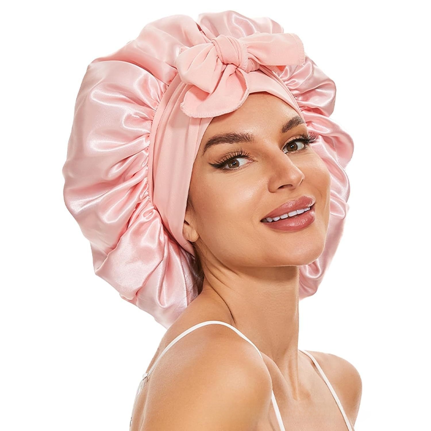 Satin Elastic Nightcap