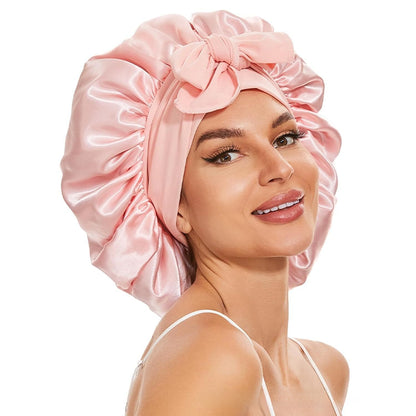 Satin Elastic Nightcap