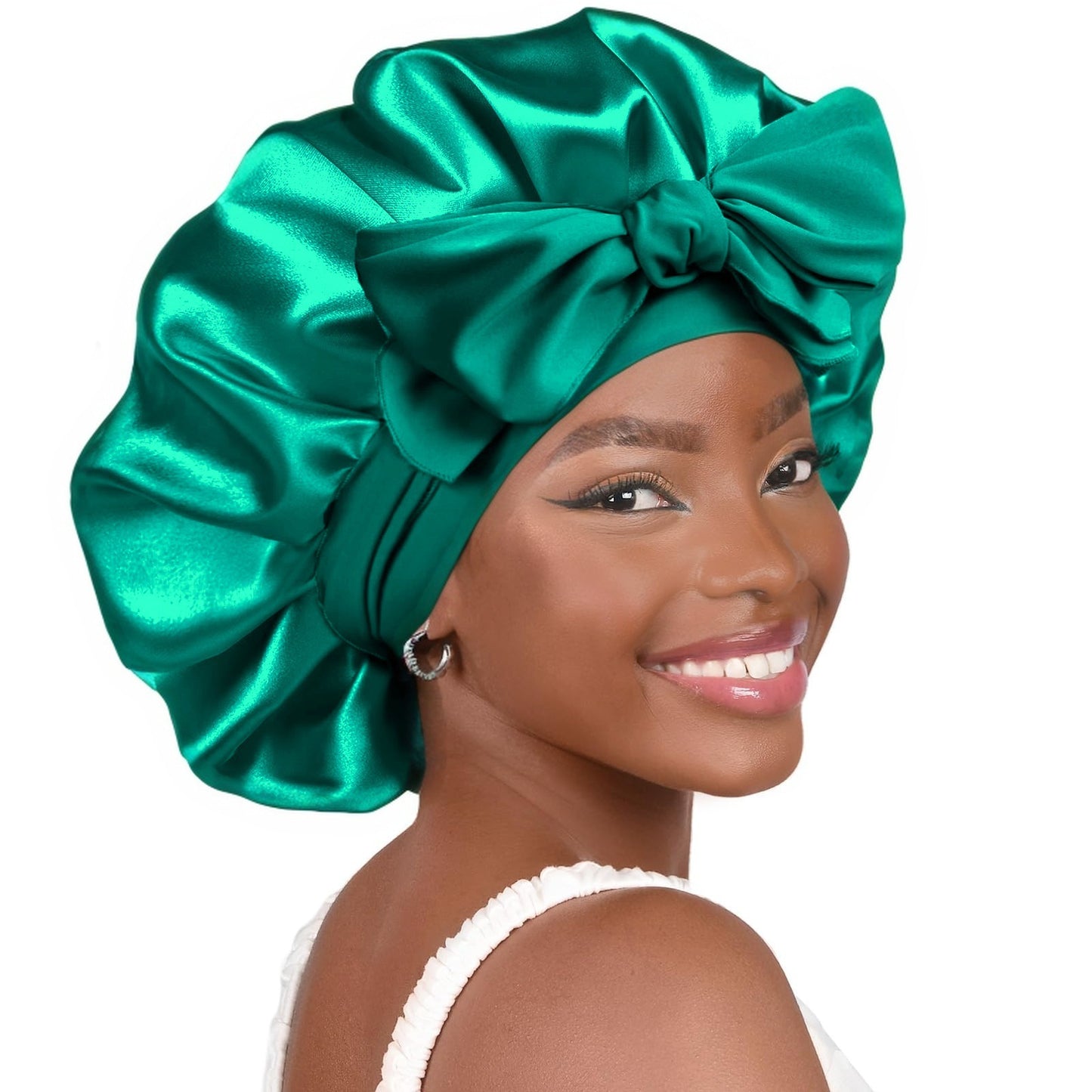 Satin Elastic Nightcap