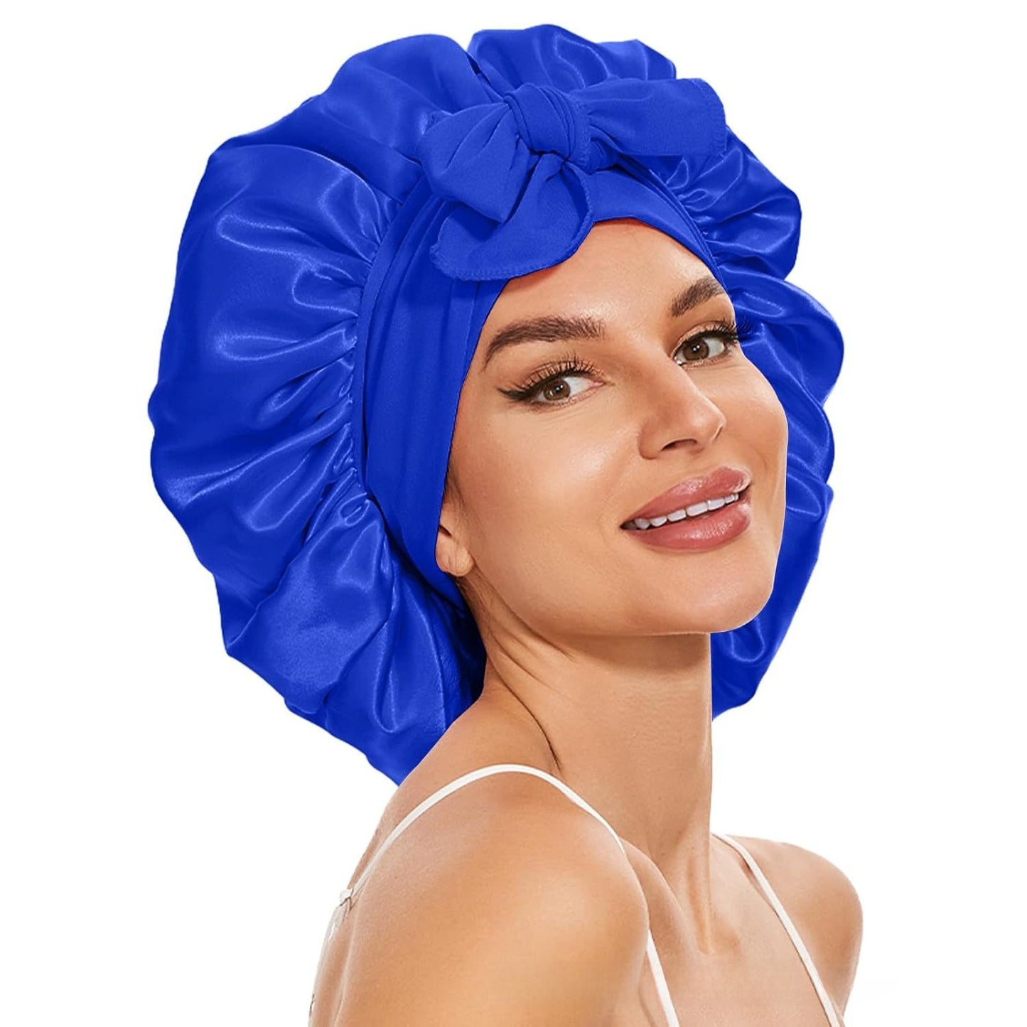 Satin Elastic Nightcap