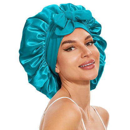 Satin Elastic Nightcap