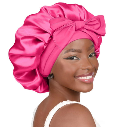 Satin Elastic Nightcap