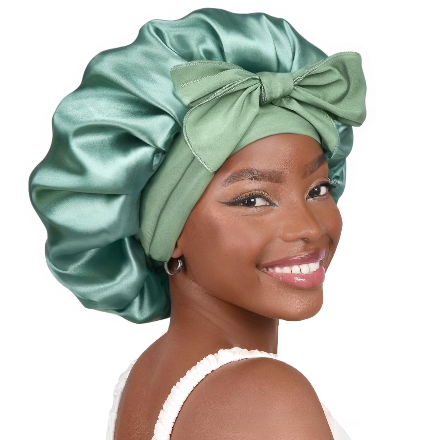 Satin Elastic Nightcap