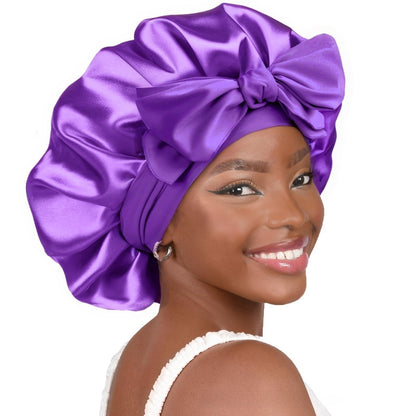 Satin Elastic Nightcap