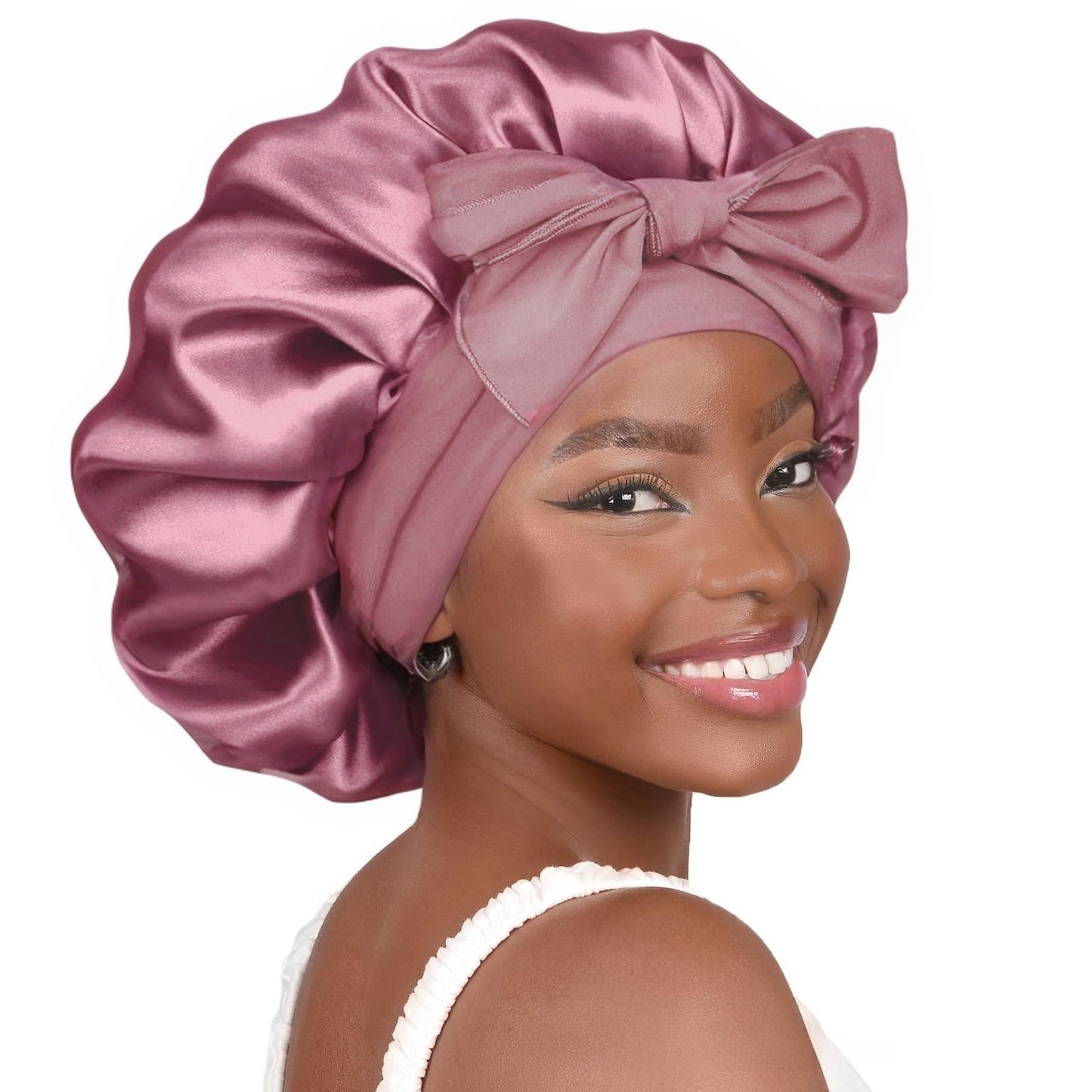 Satin Elastic Nightcap