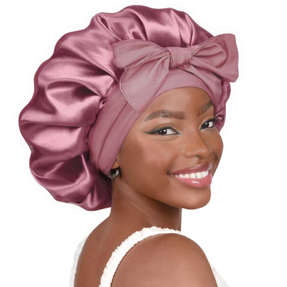 Satin Elastic Nightcap