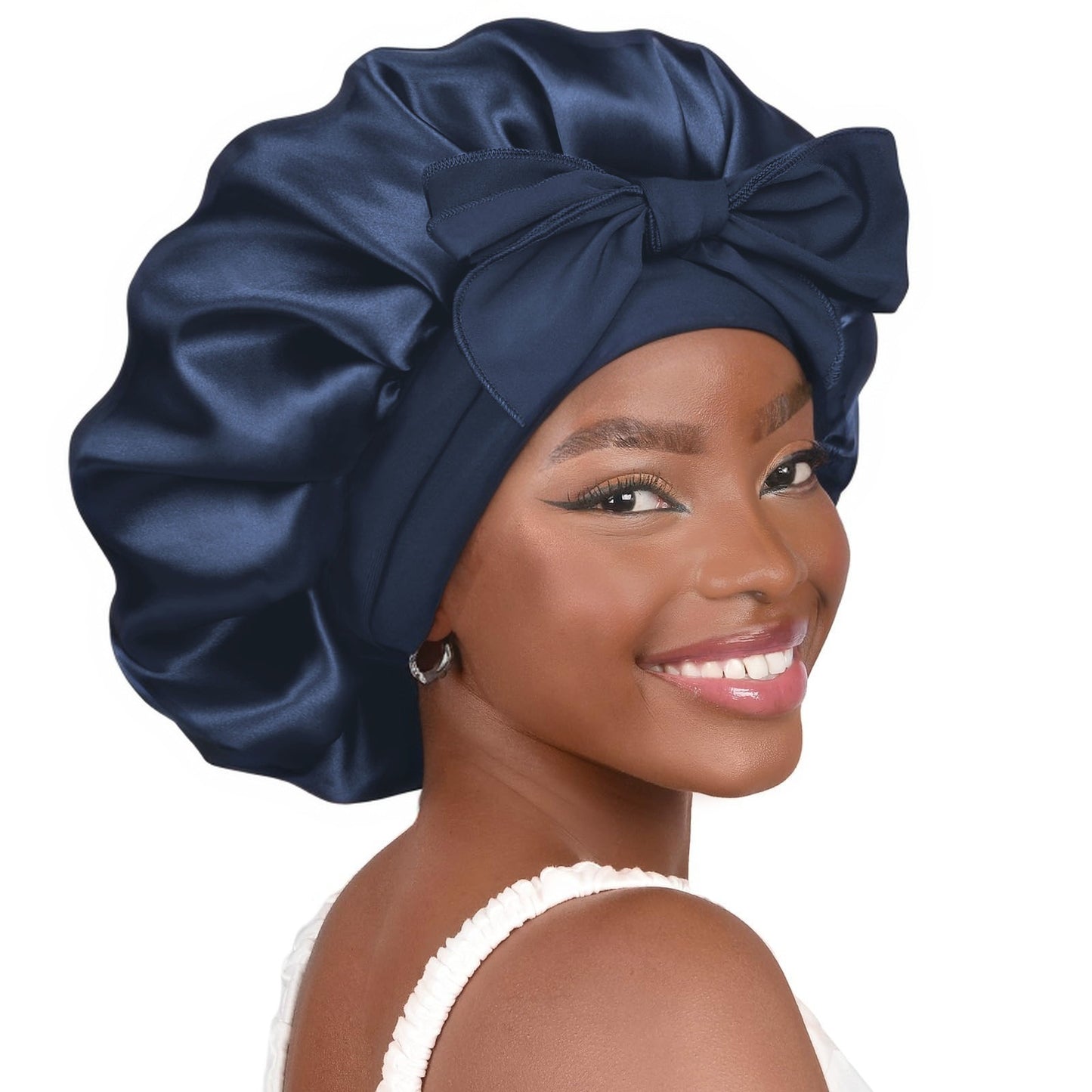 Satin Elastic Nightcap