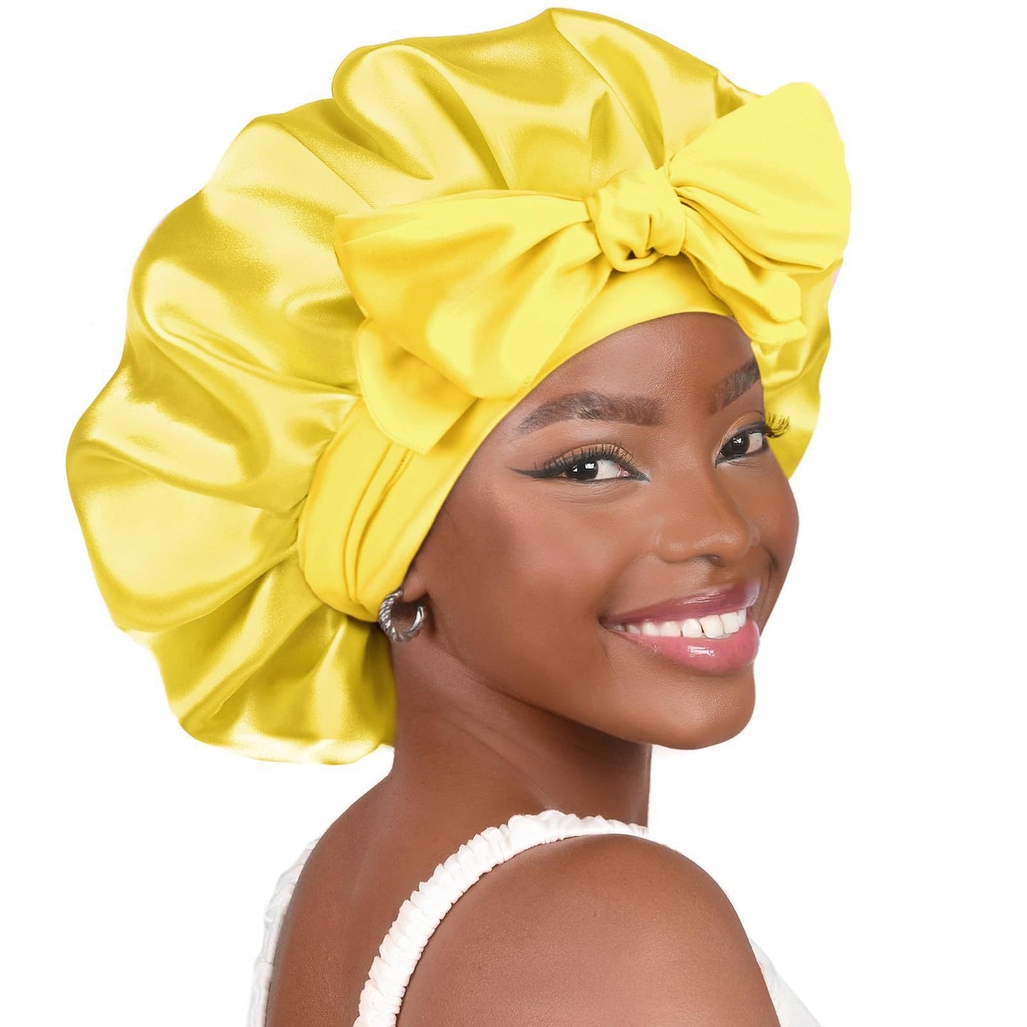 Satin Elastic Nightcap