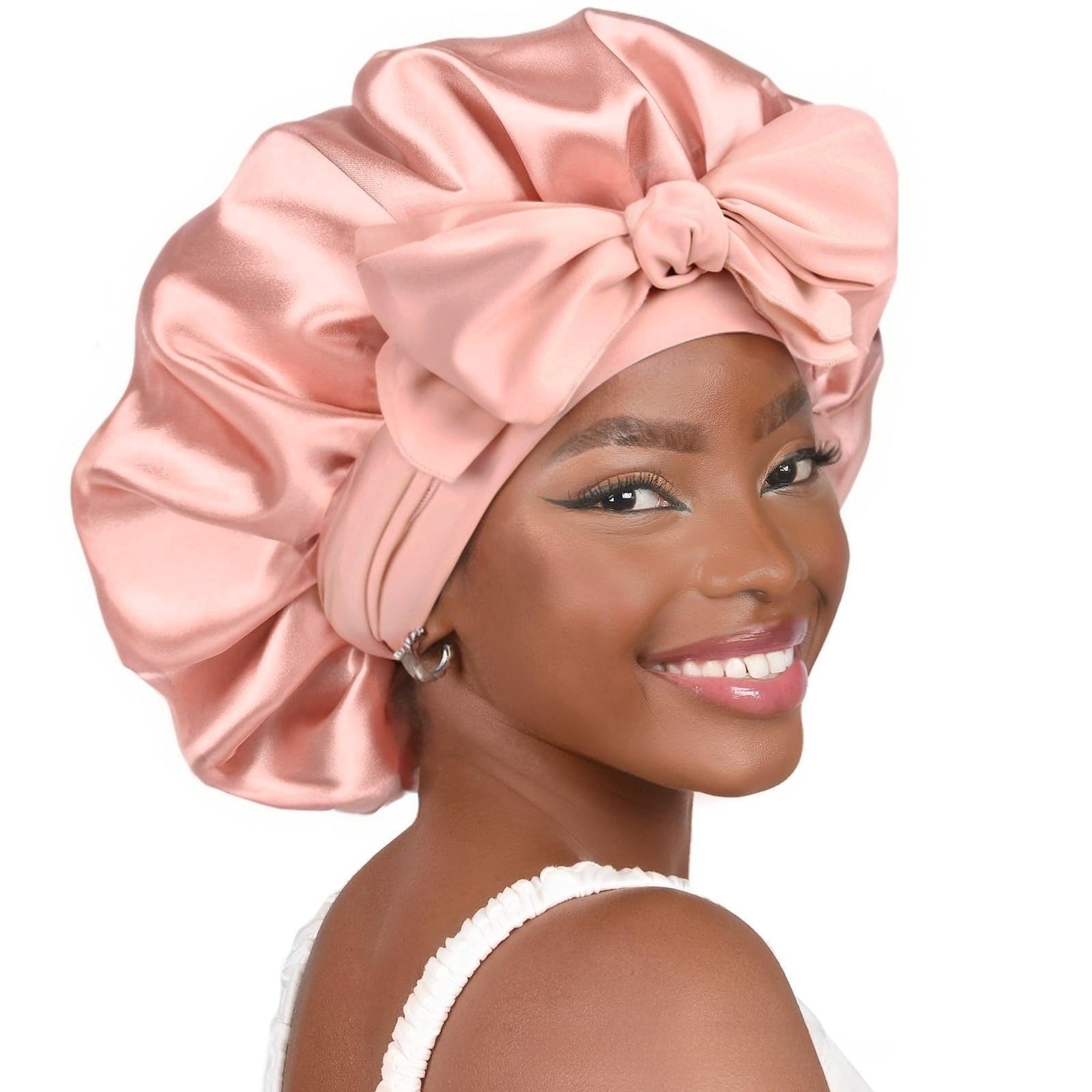 Satin Elastic Nightcap
