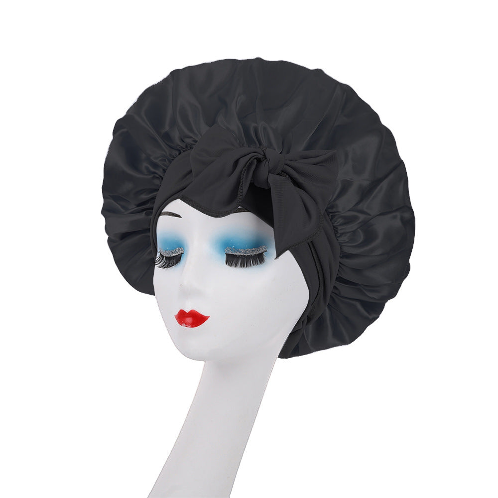 Satin Elastic Nightcap