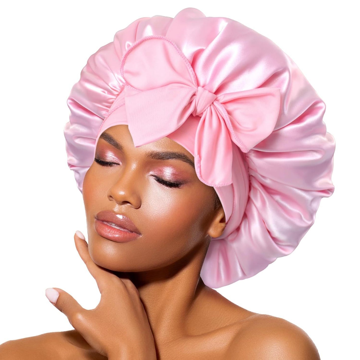 Satin Elastic Nightcap