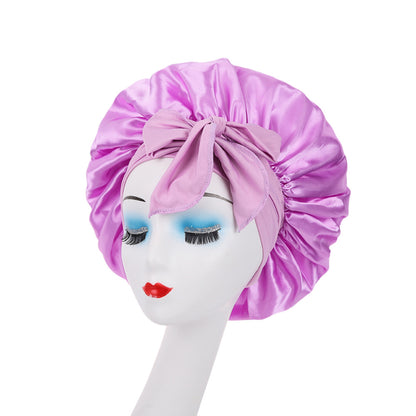 Satin Elastic Nightcap