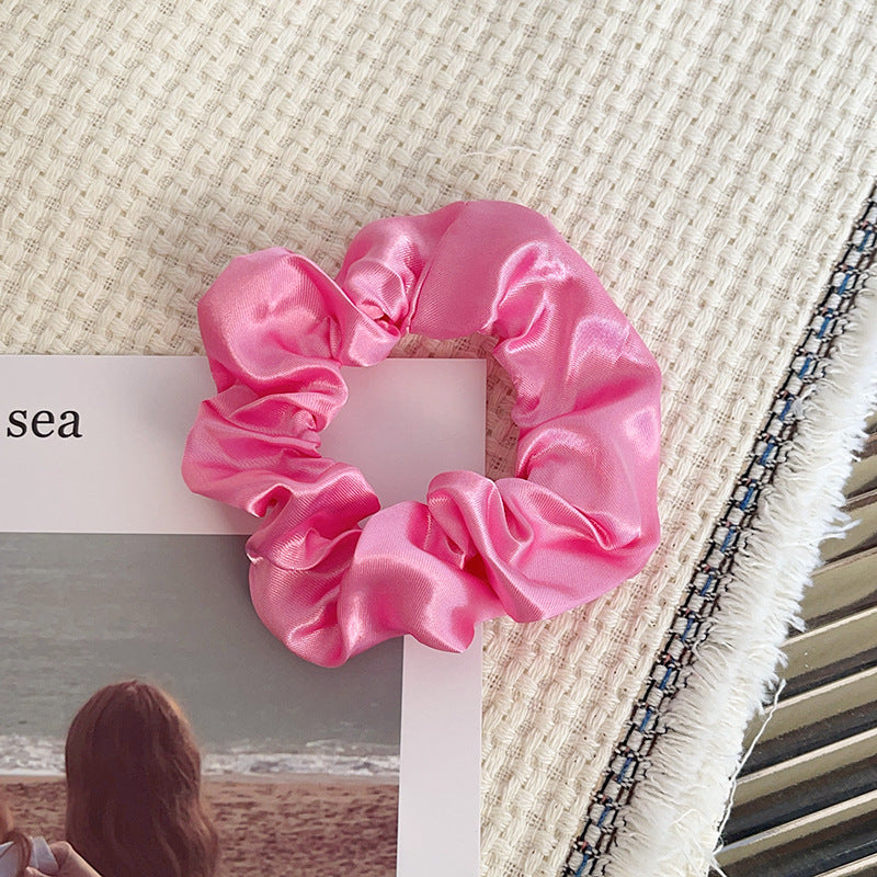 Satin Hair Band Large Intestine Hair Tie