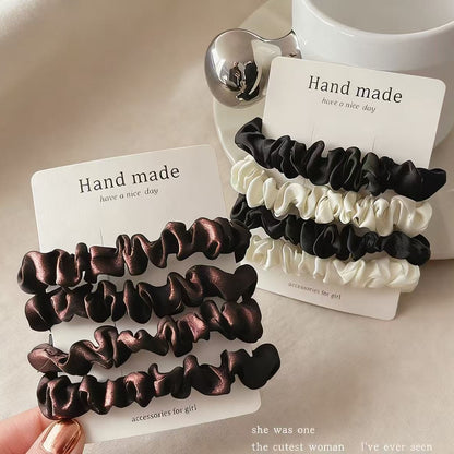 Satin Hair Ties for Women