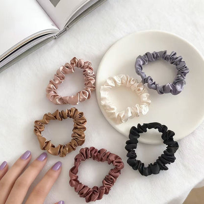 Satin Hair Ties for Women