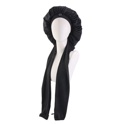Satin Long Tube Sleep Cap