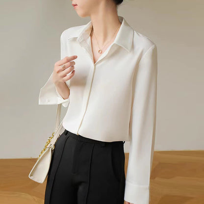 satin shirt