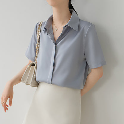 satin shirt